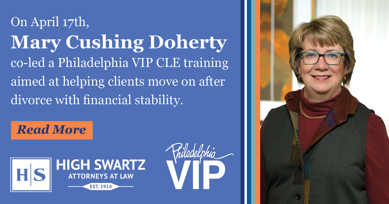 Mary Cushing Doherty leads CLE Training on Helping Clients Achieve Financial Stability After Divorce