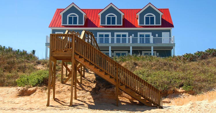 beach house purchased by real estate LLC